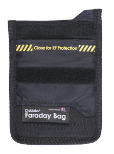 Key Shield RF Shielded Faraday Bag front open