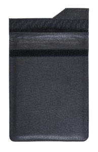 Tablet Shield Executive Black RF Shielded Faraday Bag open